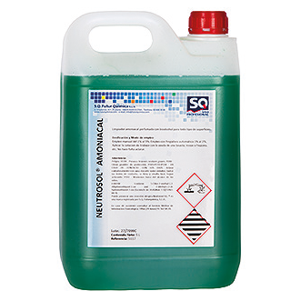 NEUTROSOL AMONIACAL (5 L)-Limpiador amoniacal con bioalcohol.