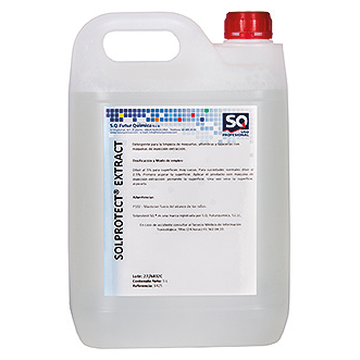 SOLPROTECT EXTRACT (5 L) - Limpiador tapicerías para máquina.