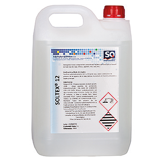 SOLTEX 12 (5 L) - Detergente líquido para ropa.