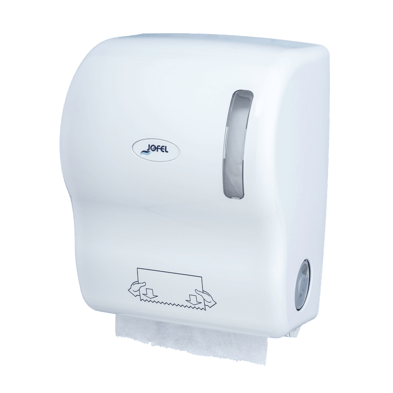 DISPENSADOR AUTOCORTANTE ABS BLANCO